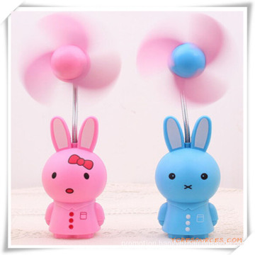 Mini Rabbit Shaped Rechargeable Desktop Fan for Promotional Gift/Promotion